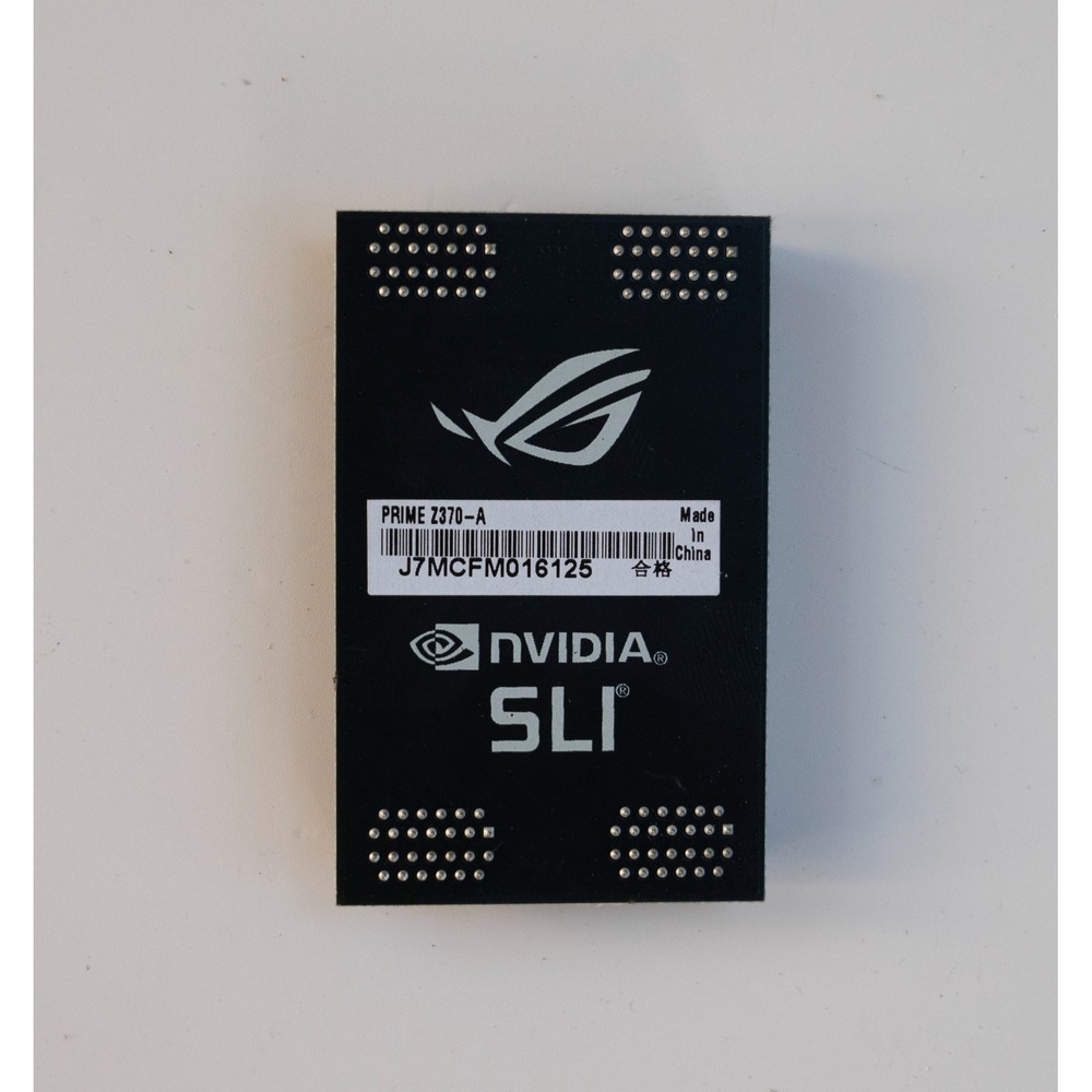 ASUS ROG 2M HB 2-Way Nvidia SLI Bridge Rev 1.00 Genuine OEM Part 60mm 2 Slot